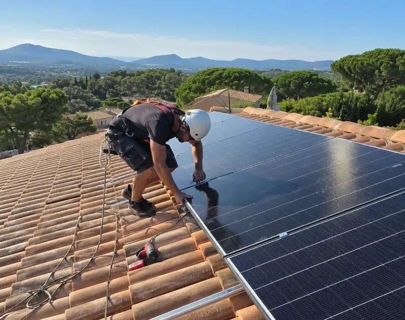 Installateur panneaux solaires Alleins — pose photovoltaïque sur toiture